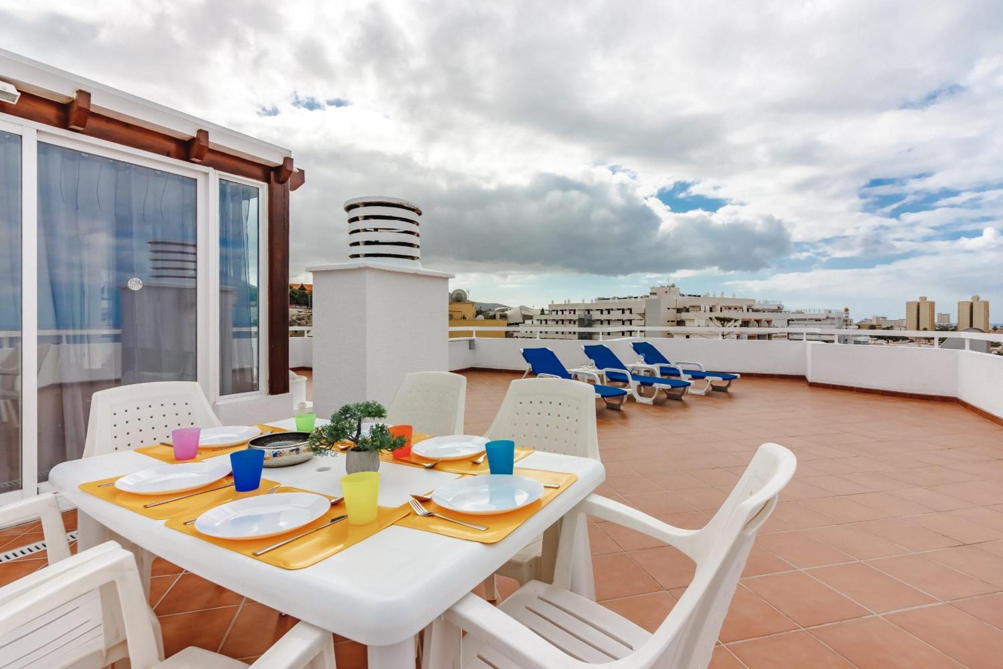 Costa Adeje Amazing Ocean View Bigterrace Daire Playa Feñabe Dış mekan fotoğraf